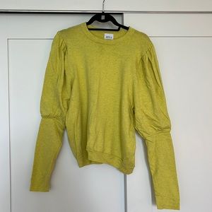 Misa Los Angeles yellow sweatshirt